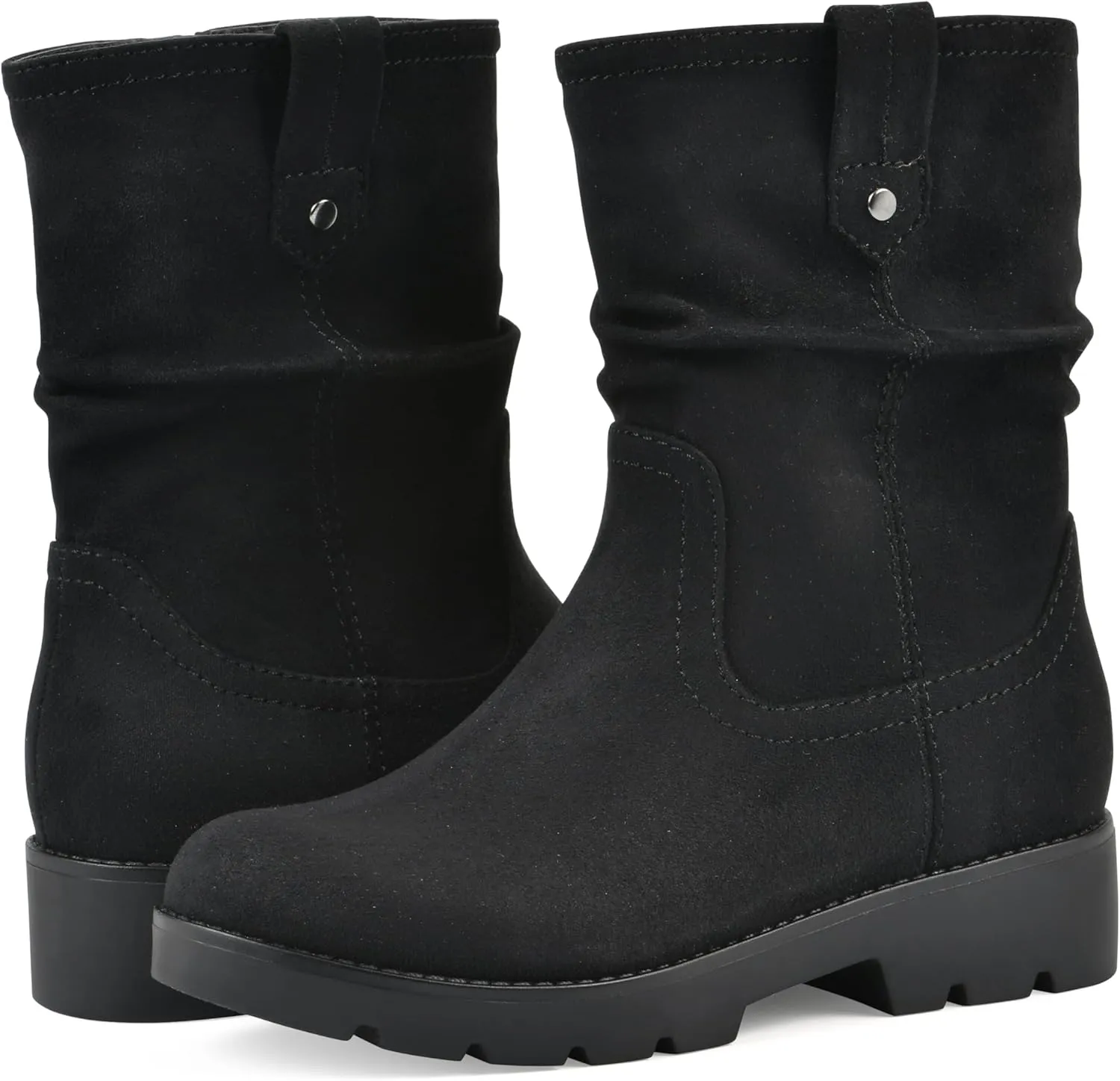 WHITE MOUNTAIN KIDS Girls' Gluey Lug Sole Mid Shaft Bootie