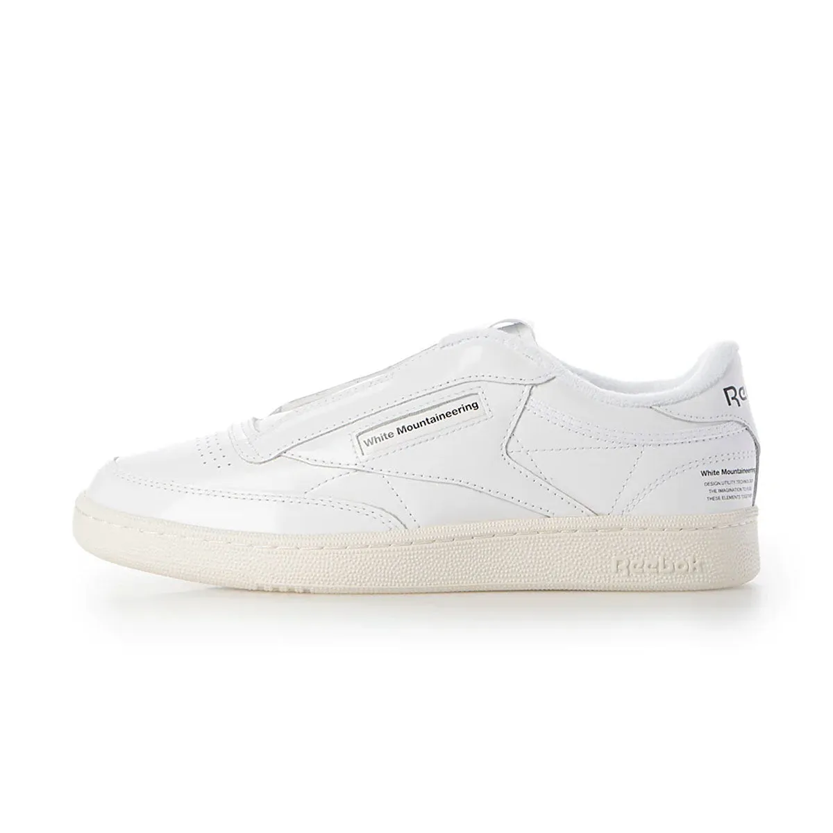   White Mountaineering Club C 85 'White Chalk Black' Footwear Focus Ultimate Flex