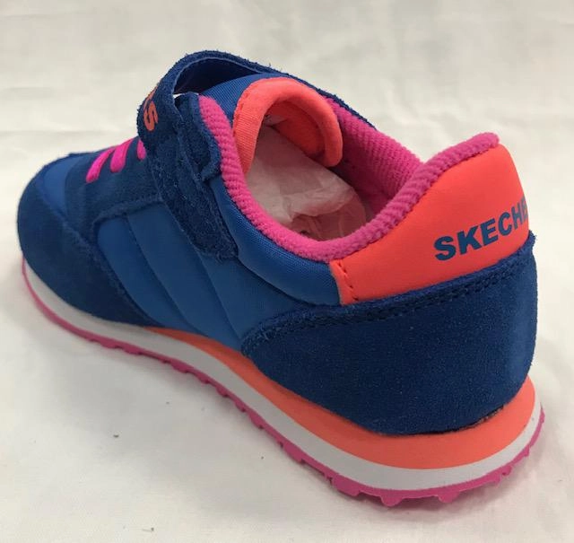 movie - themed running wear Thermoregulation Skechers Retro Sneaks scarpa da ginnastica per bambini 82256N BLOR blue orange