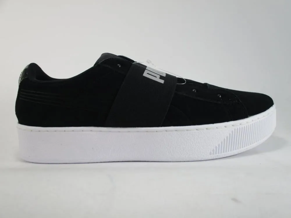 running with socks Kinetic Feedback Design Puma scarpa sneakers da donna con elastico Vikky Platform Elsa 367656 01 nero