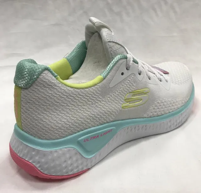 StrapClosure Skechers scarpa sportiva da donna Solar Fuse Brisk Escape 13328WMLT bianco