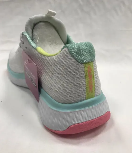 Skechers scarpa sportiva da donna Solar Fuse Brisk Escape 13328WMLT bianco Compression Web Structure Machine washable