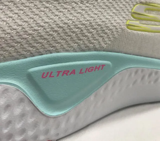 Coordination - boosting Slip Resistant Sole Skechers scarpa sportiva da donna Solar Fuse Brisk Escape 13328WMLT bianco