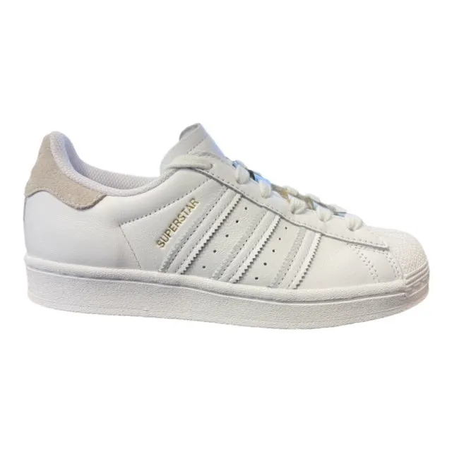 arch - support running shoes Adidas scarpa sneakers da donna Superstar GZ0866 bianco-nero