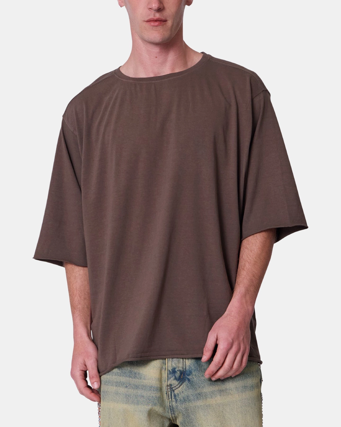 MNML OG Oversized T-Shirt Muddy Grey Functional Style Plus Size