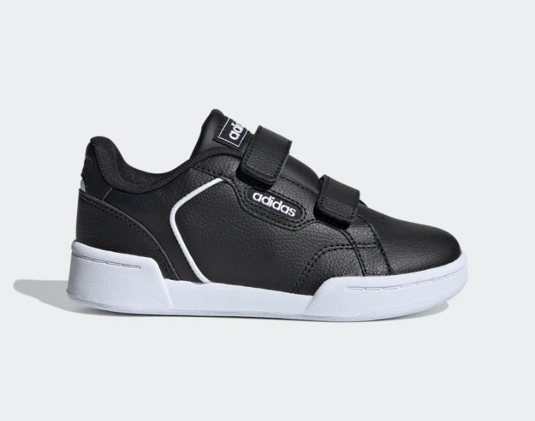 Adidas scarpa sneakers da bambino con strappo Roguera FW3286 nero daily - running companion shoes medial - support - balance shoes