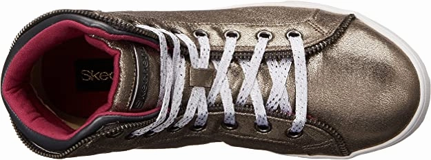 running in charity runs shoes Skechers scarpa da ginnastica da ragazza Shoutouts Zipsters 84301L gun metal