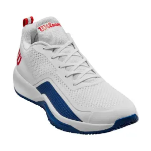 Wilson Rush Pro Lite Mens White/ Deja Vu Blue/Wilson Red