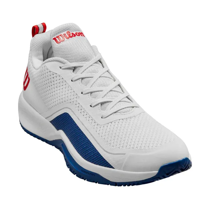 Wilson Rush Pro Lite Mens White/ Deja Vu Blue/Wilson Red