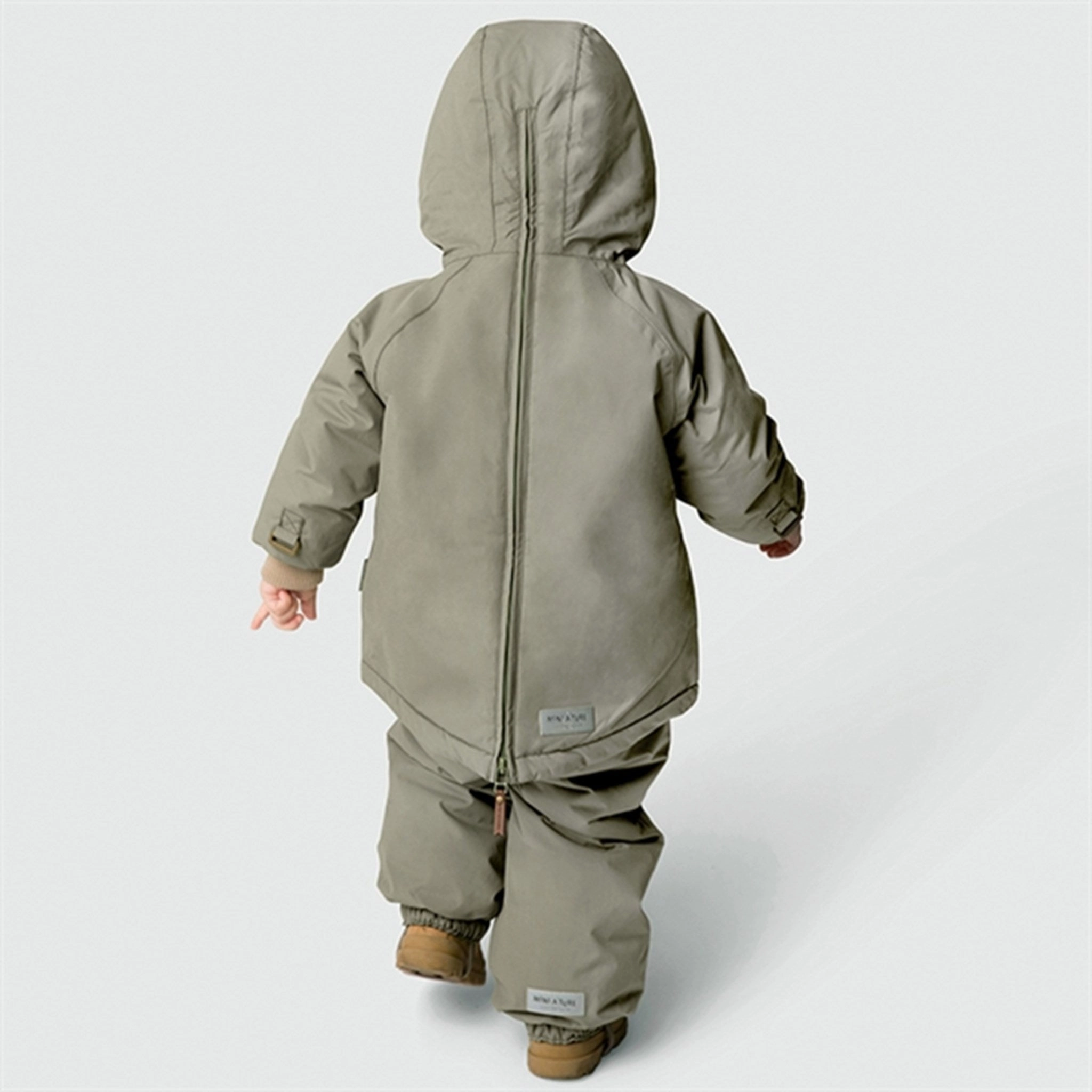 MINI A TURE Baby Wen Anorak Vert Multi Pocket Functionality No Smell