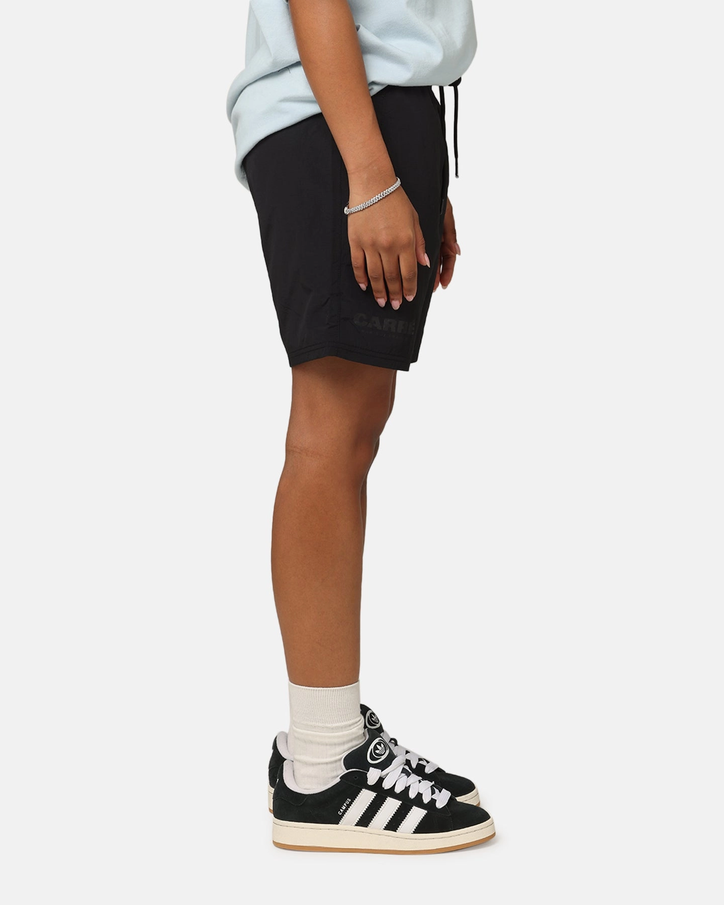 Carre Motion Beach Shorts Black Flexible Durability