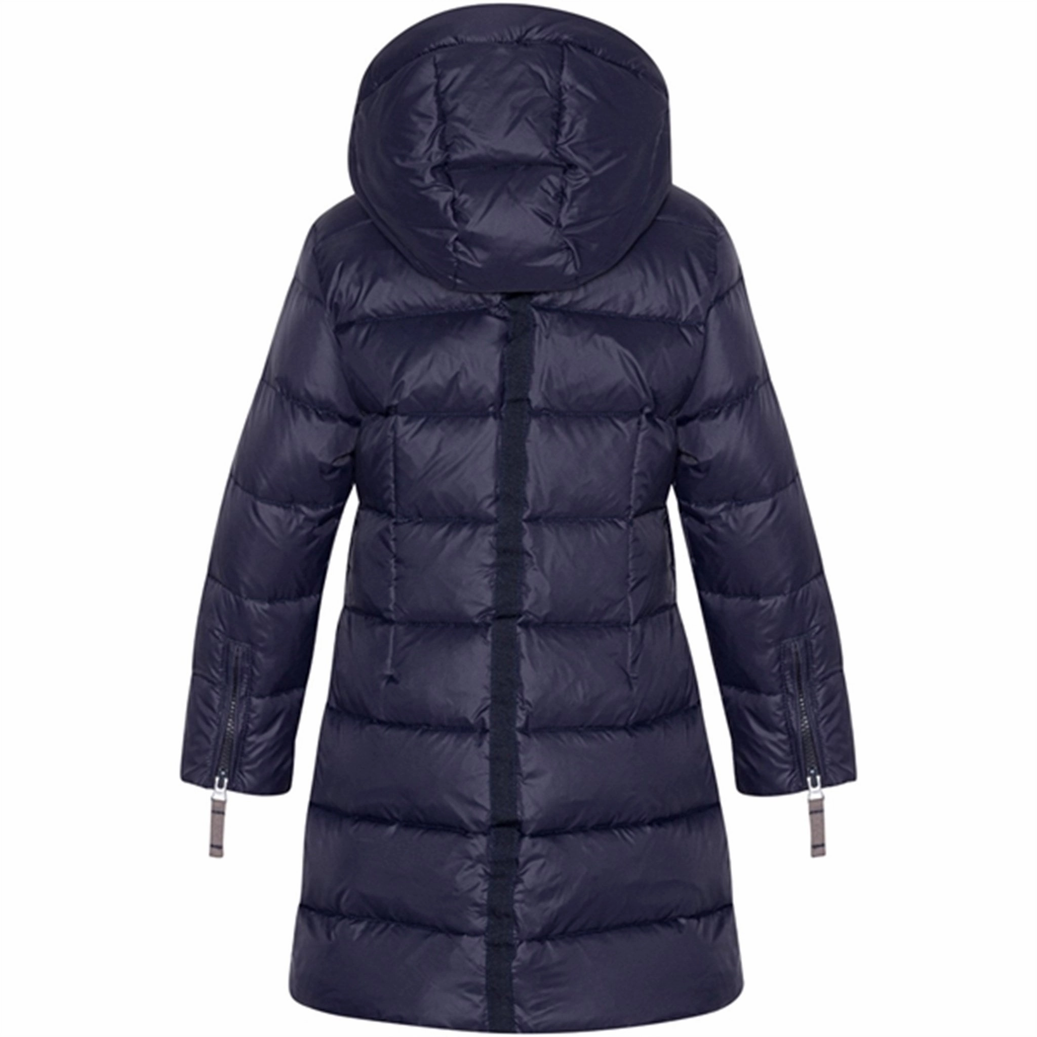 ErgonomicFit Athletic Tailored Fit Ver de Terre Featherlight Girls A Down Coat Navy