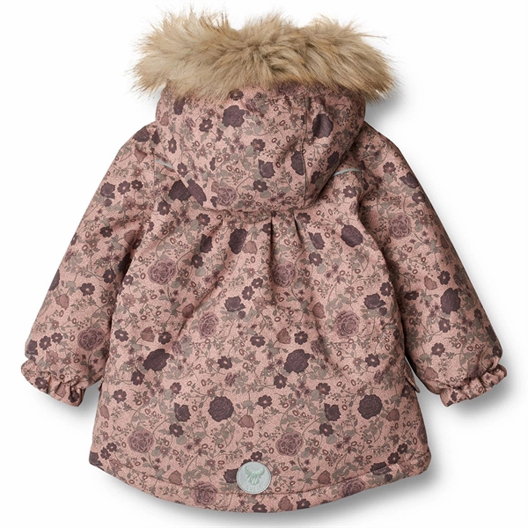 Reinforced Stitching Wheat Jacket Mathilde Tech Rose Dawn Flowers