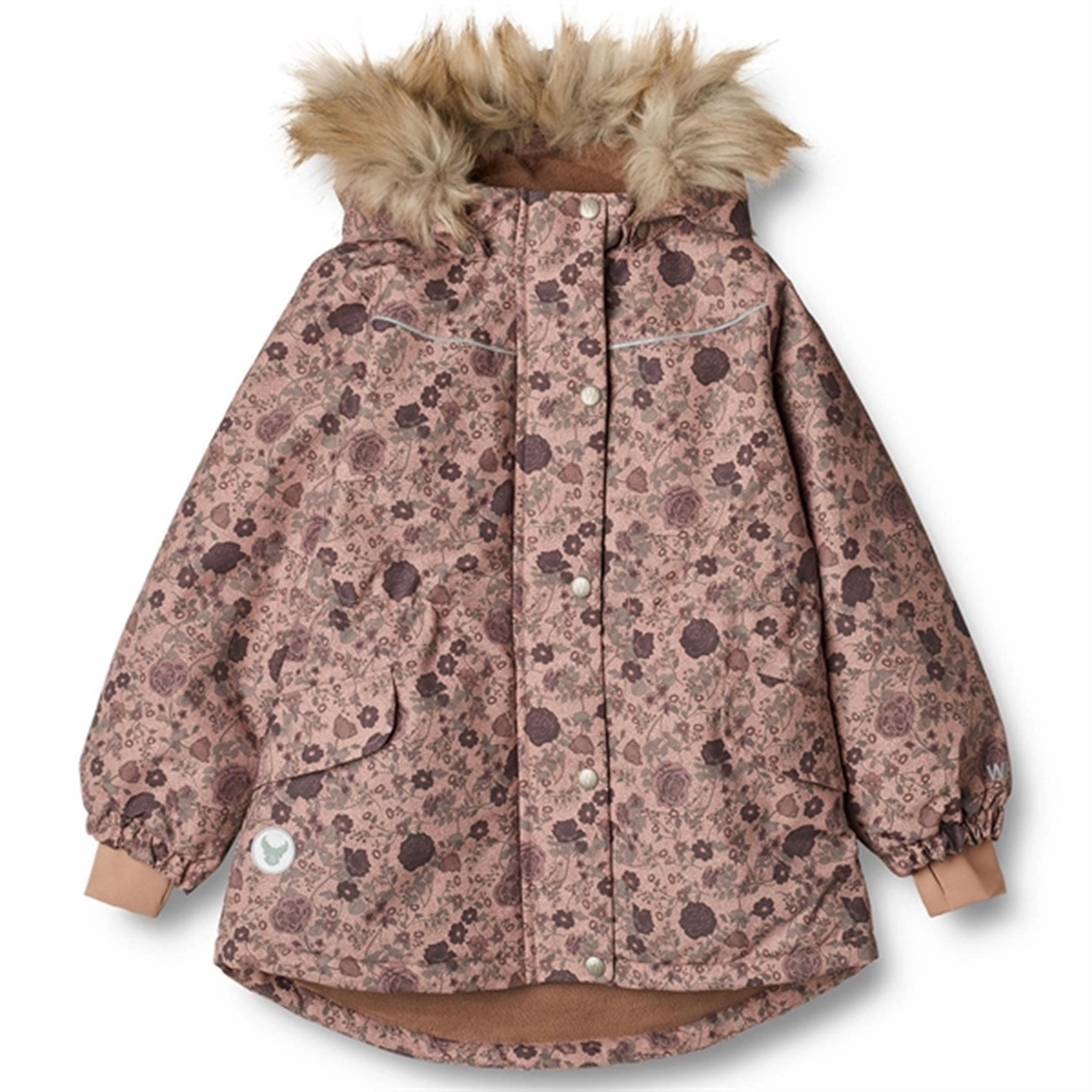 Wheat Jacket Mathilde Tech Rose Dawn Flowers All Weather Piece Everyday Active Style