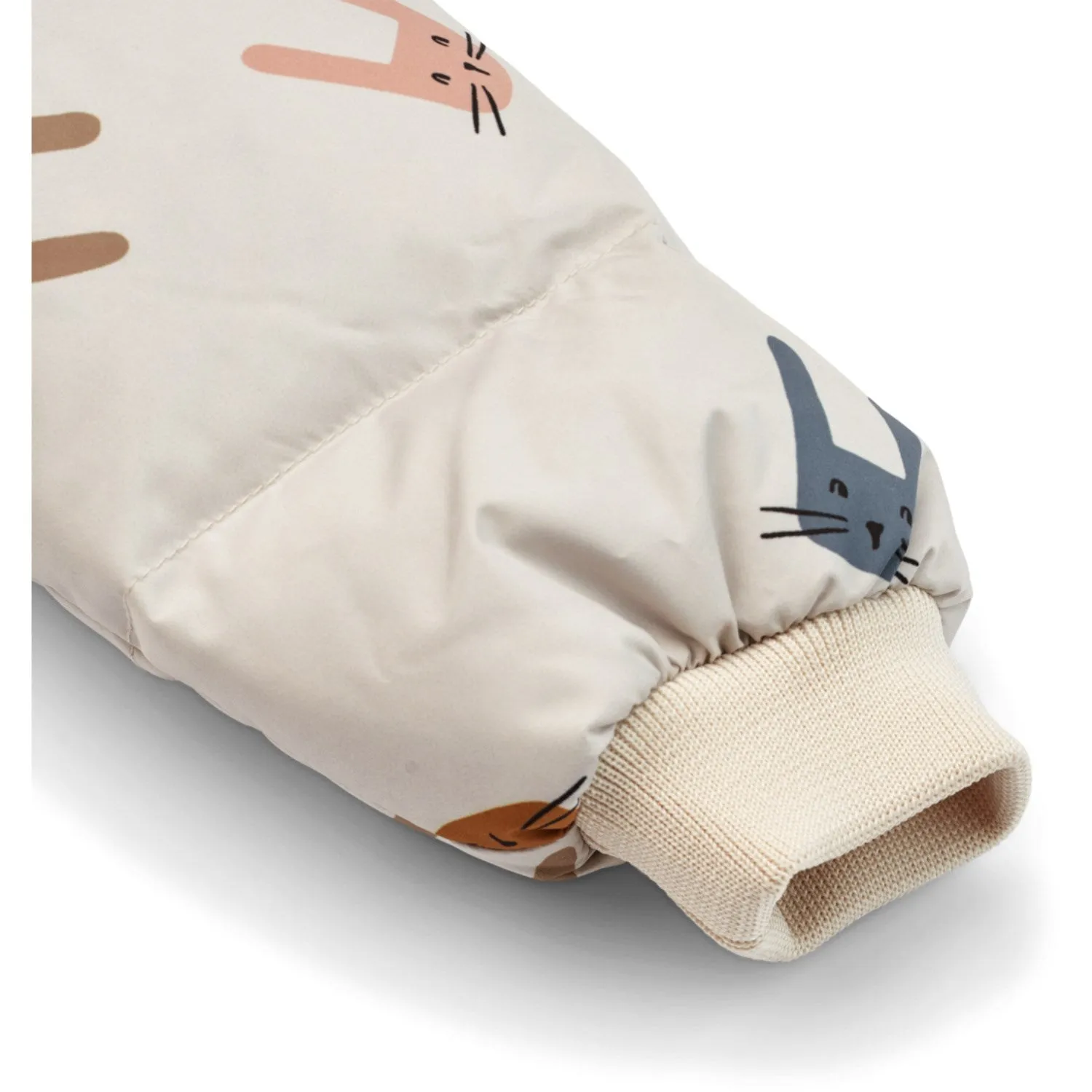 Multi Pocket System RipResistant Reinforcement LieWood Bunny / Sandy Polle Down Puffer Jacket