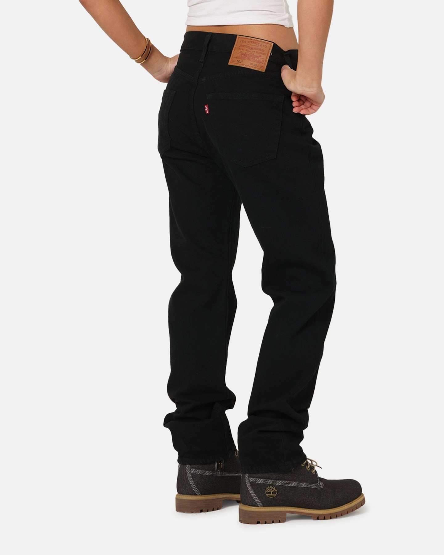 Levi Strauss And Co 501? Original Jeans Black Compact Packability Versatile Fashion