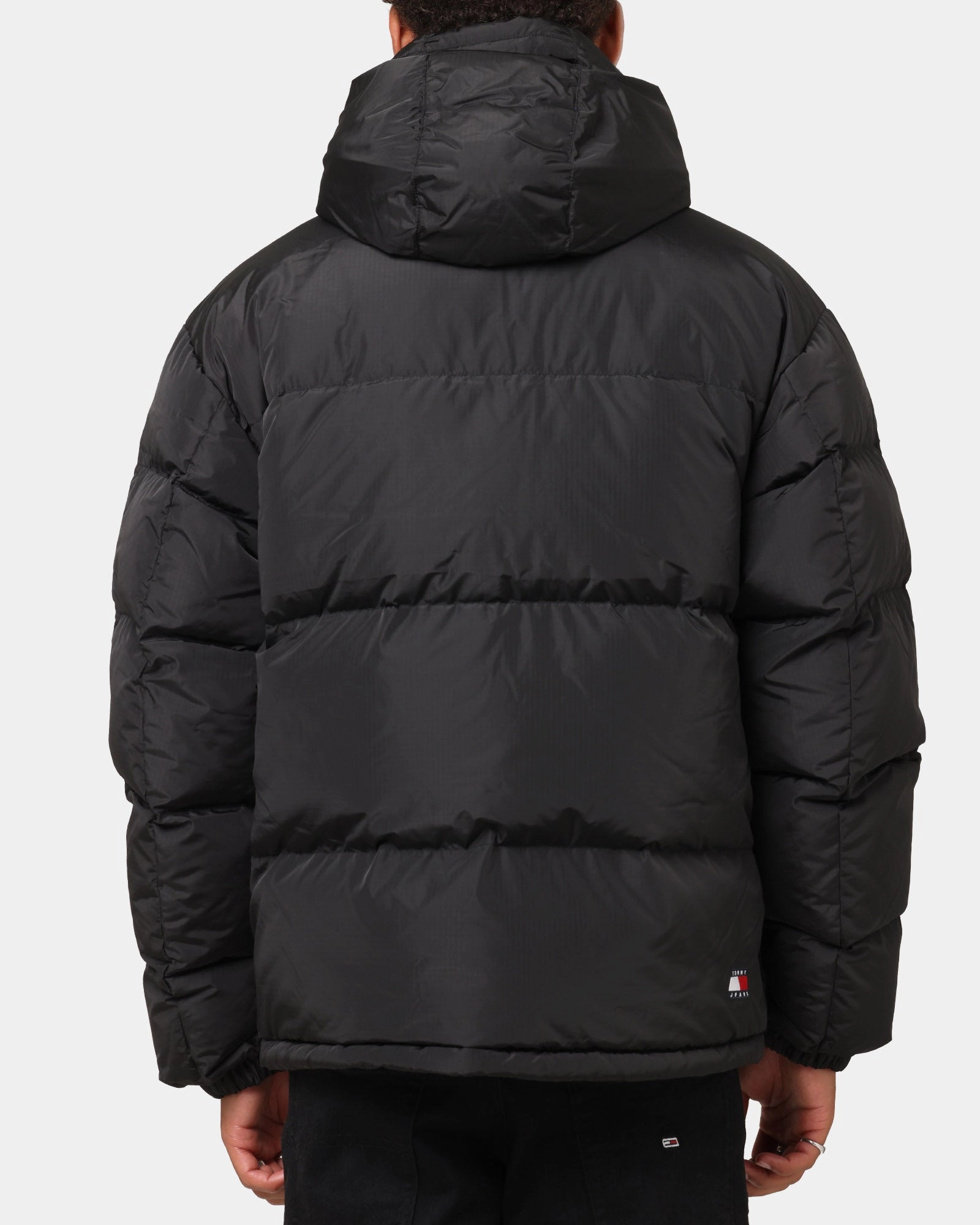 Snow Proof Tommy Jeans TJM Alaska Puffer Jacket Black