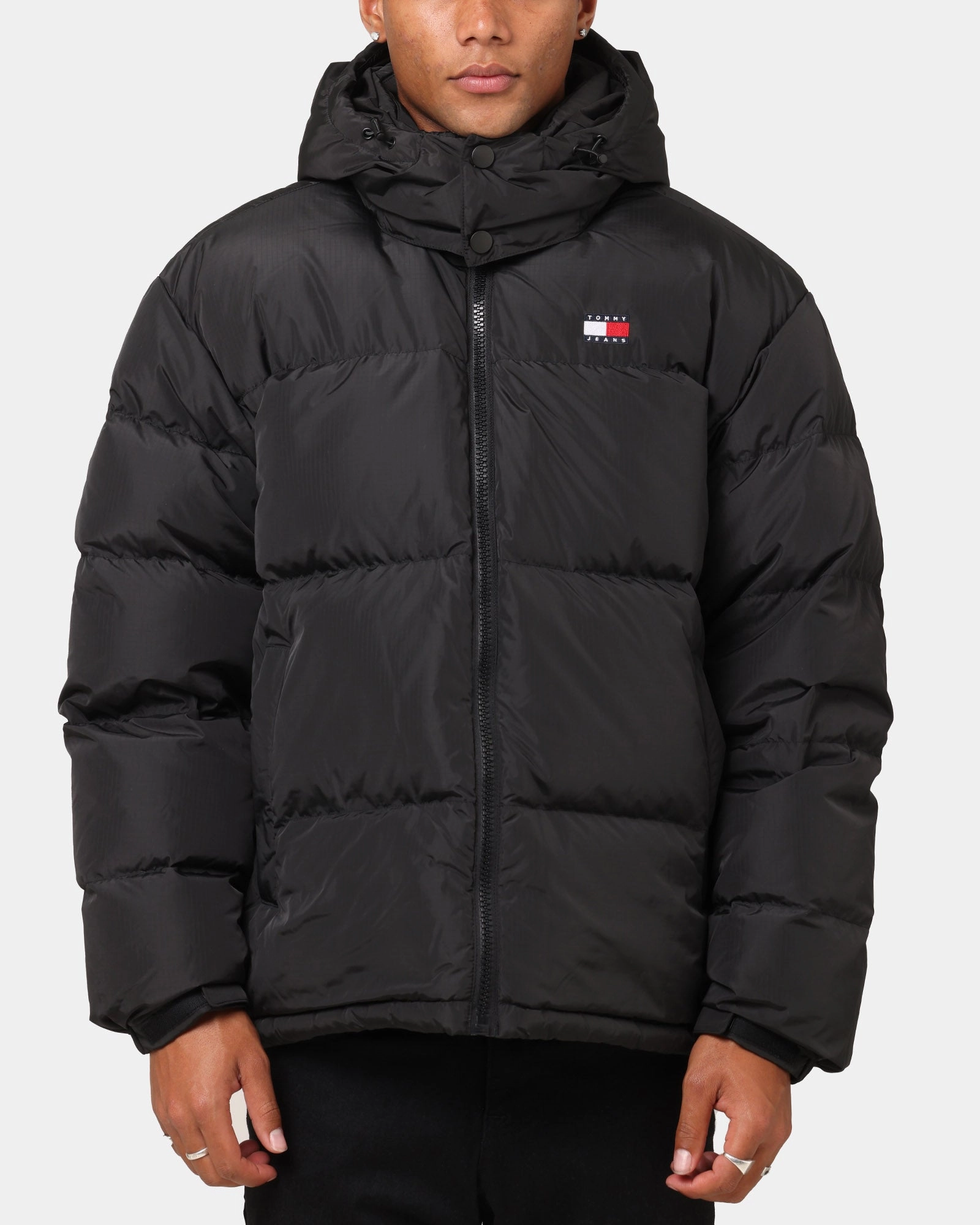 Tommy Jeans TJM Alaska Puffer Jacket Black Outdoor Activity