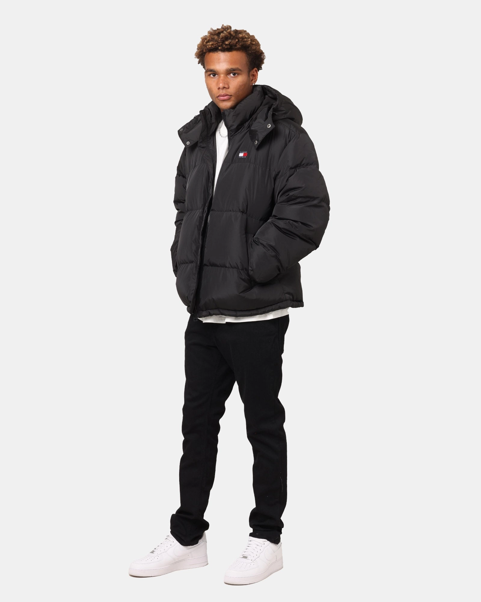 Tommy Jeans TJM Alaska Puffer Jacket Black City Ready