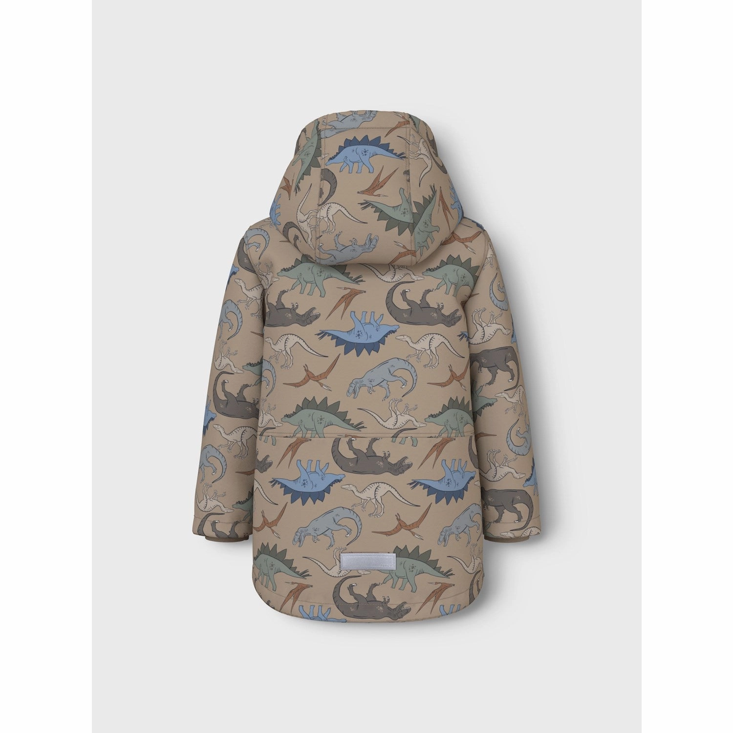Name It Silver Mink Dino Nmmmax Pa Jacket Aop Noos AntiStaticLayer