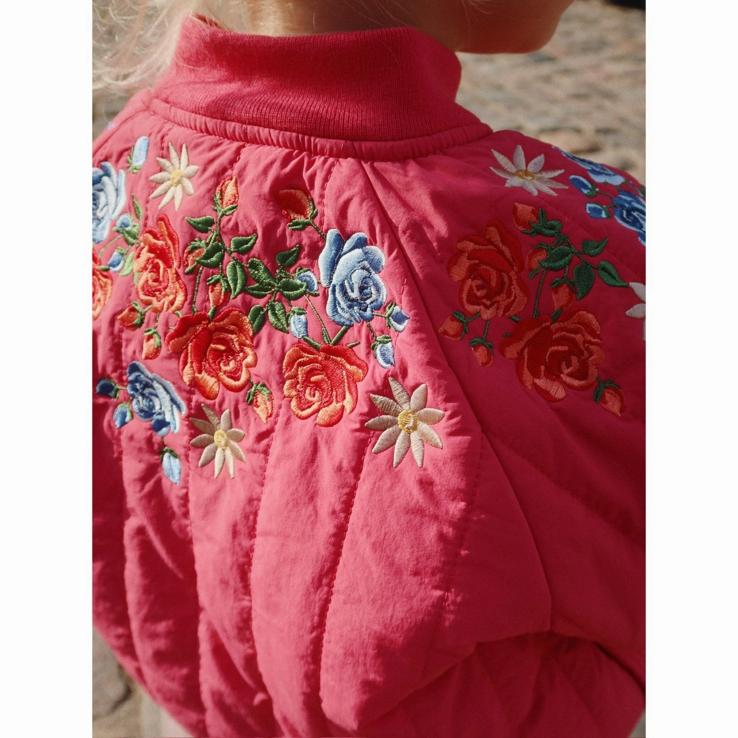Bold Statement Konges Sl?jd Raspberry Wine Juno Bomber Jacket