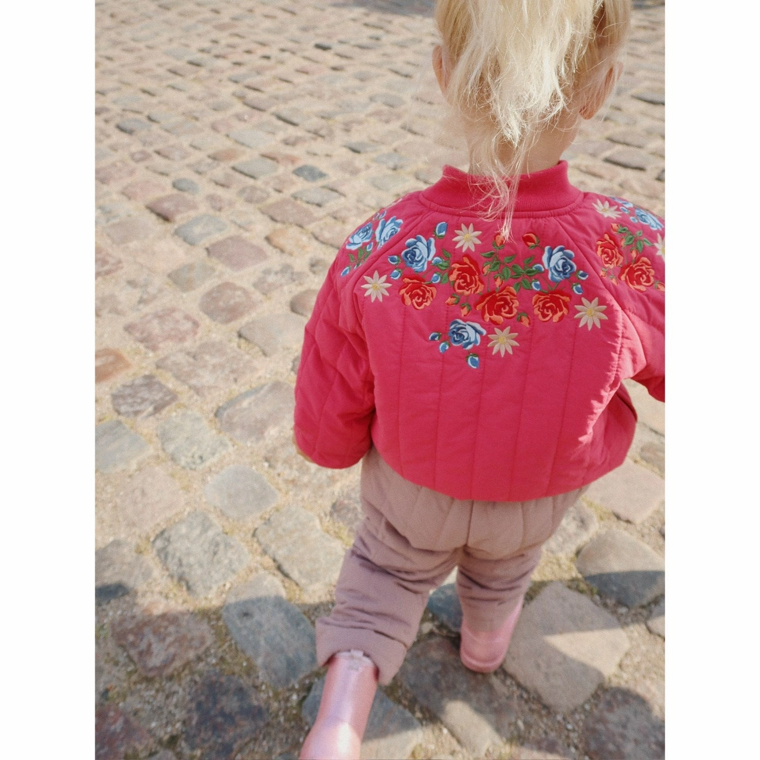 Konges Sl?jd Raspberry Wine Juno Bomber Jacket All Year Weather Fit