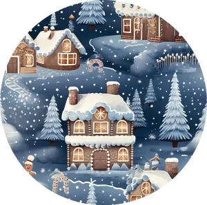 Winter Wonderland Village Bamboo