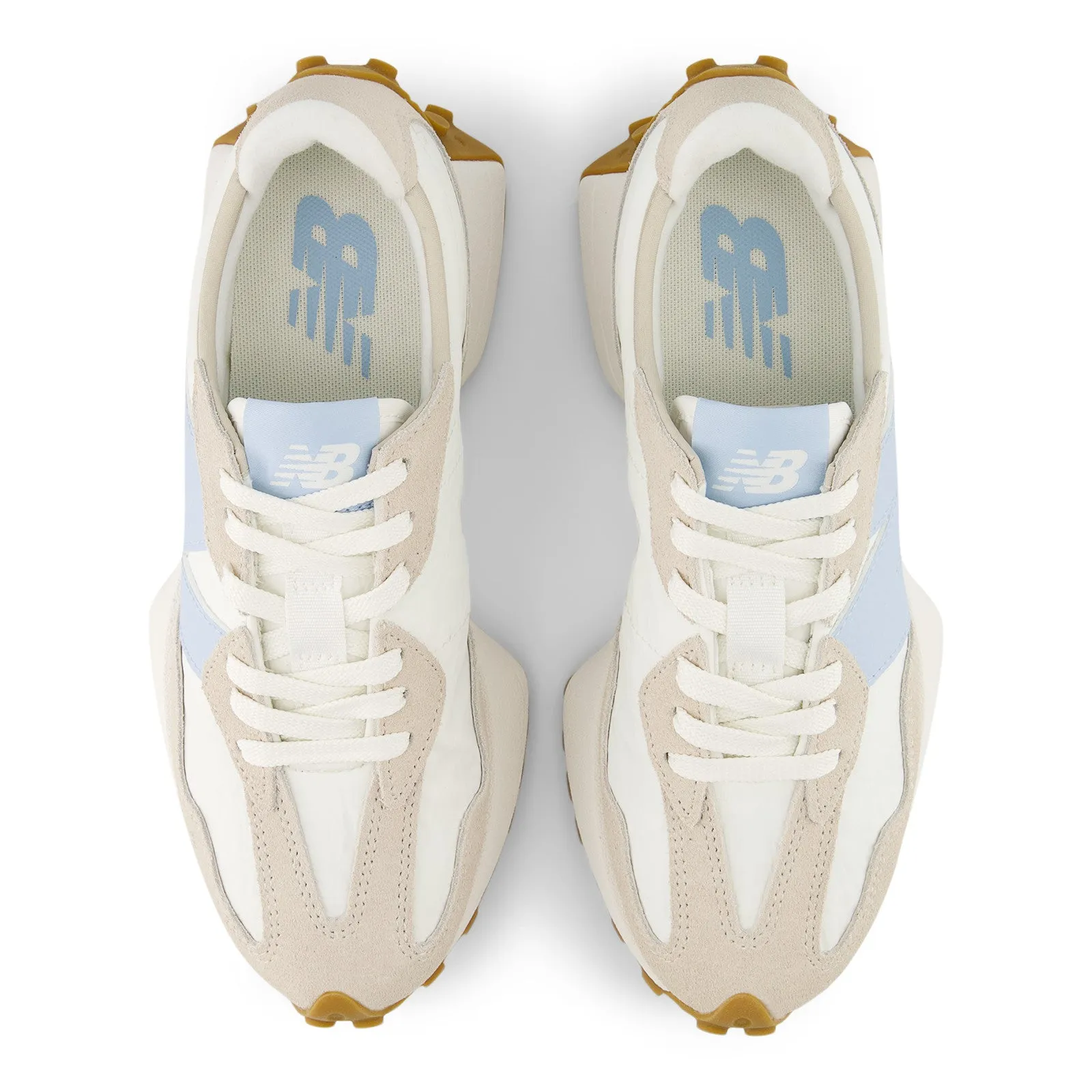 Wmns 327 'Sea Salt Light Chrome Blue' Runner's Choice