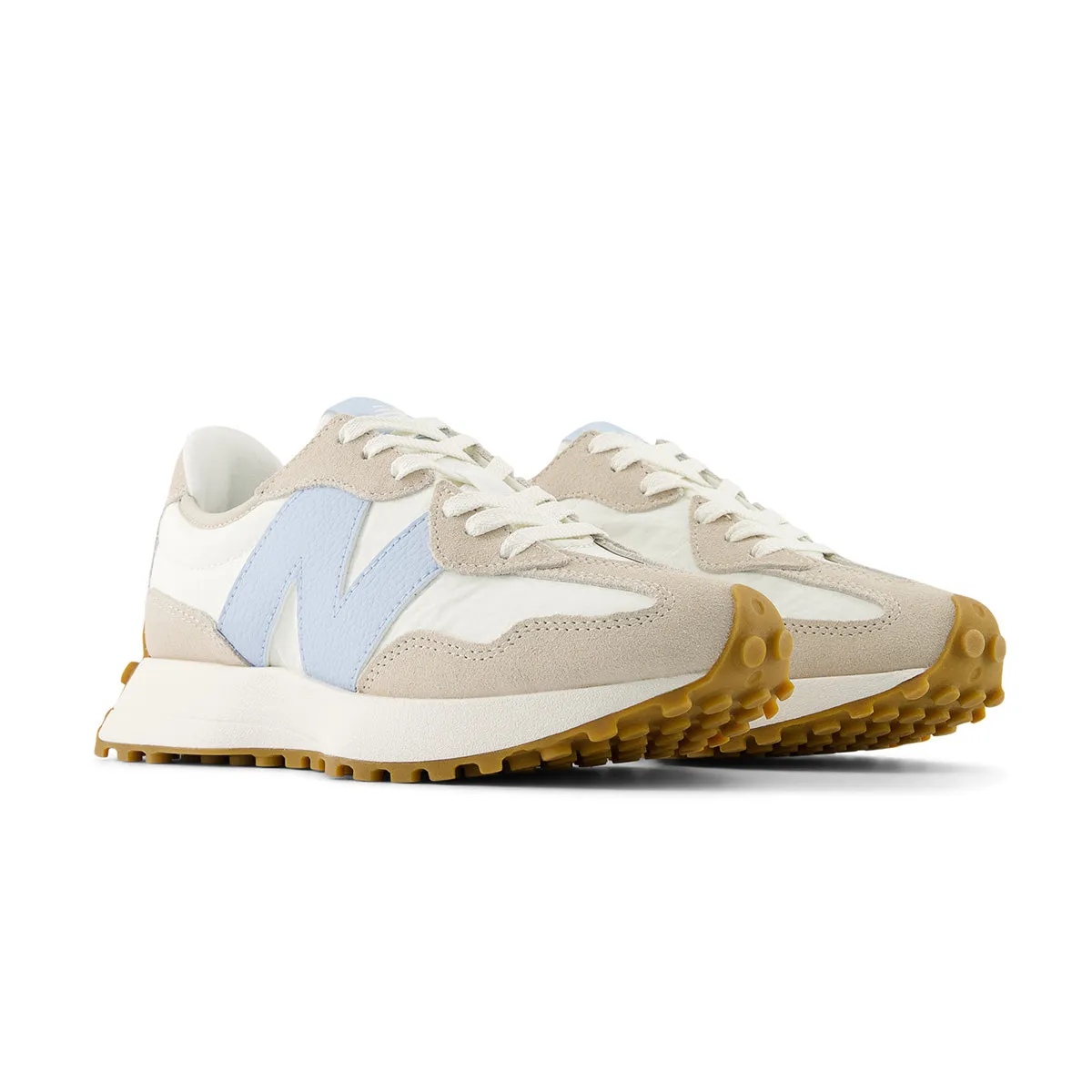 Wmns 327 'Sea Salt Light Chrome Blue' High Mobility Shock Use