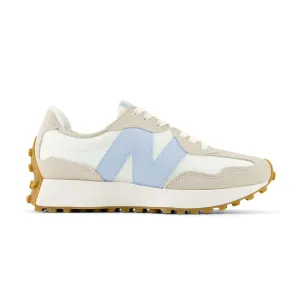 Plush flexibility Non Restrictive Fit Wmns 327 'Sea Salt Light Chrome Blue'