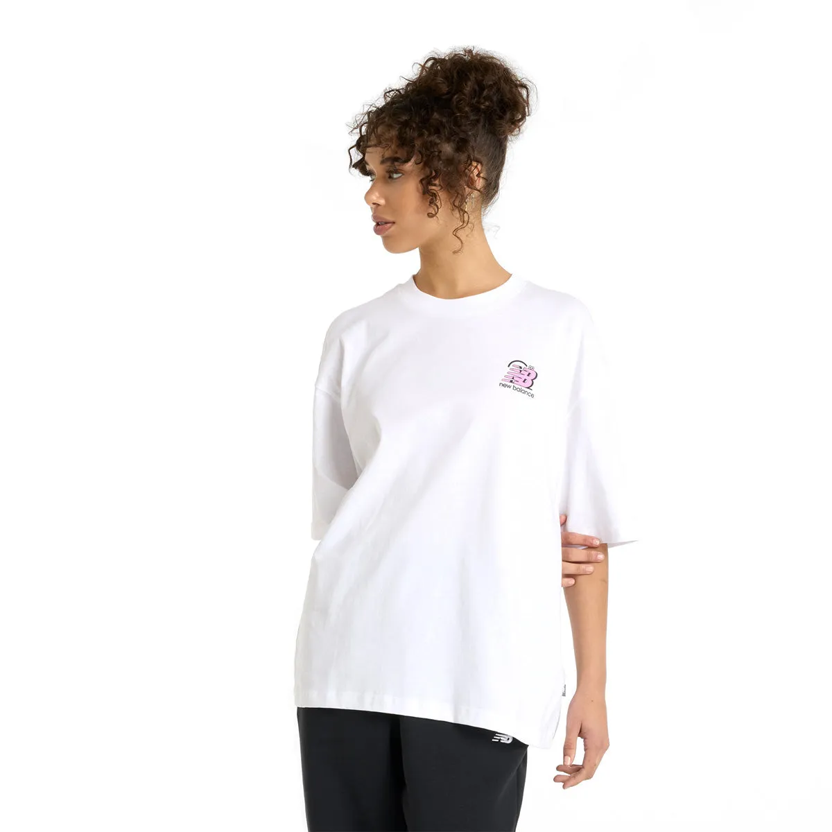 Wmns Tee 'White' High Shine
