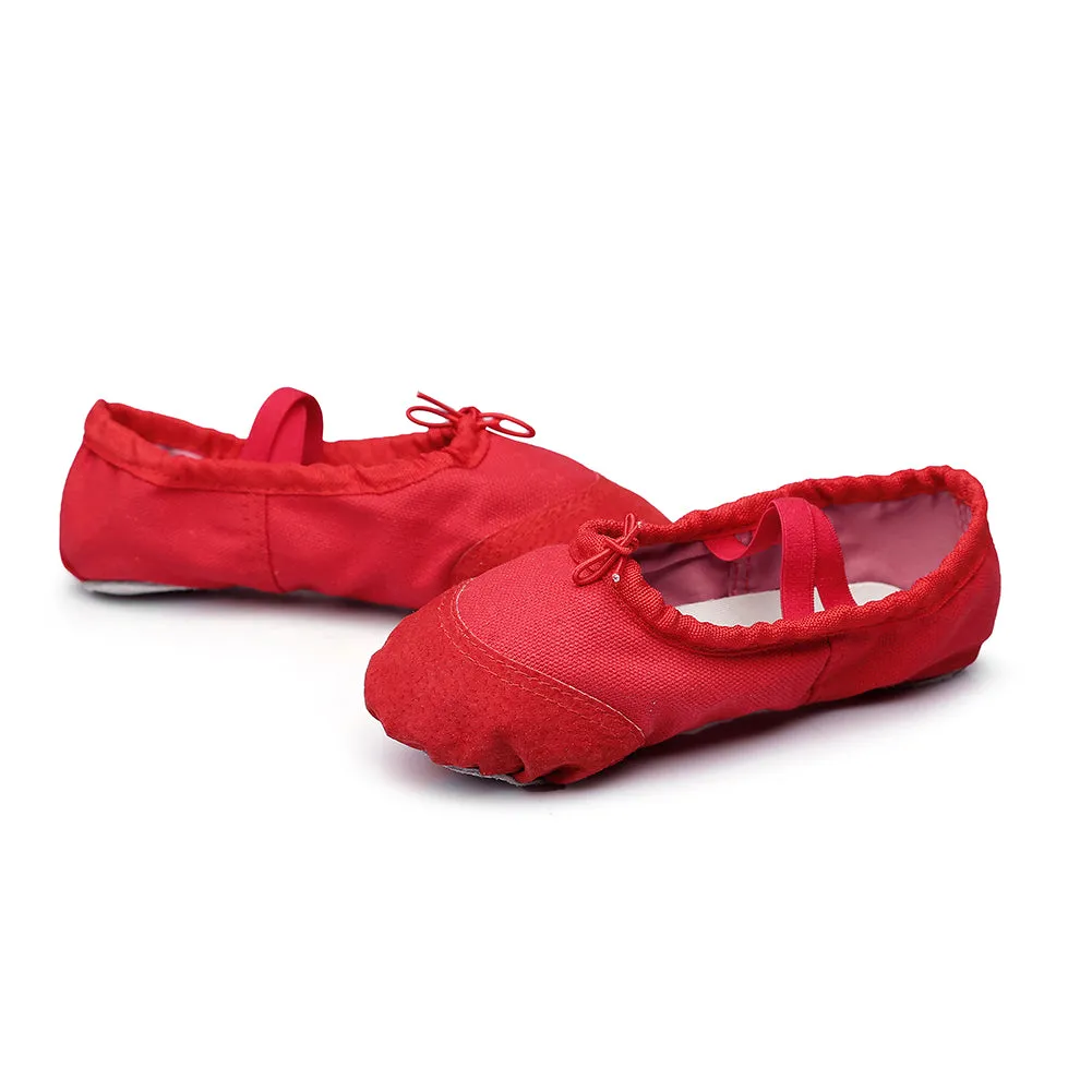 Woman's Classic Yoga Canvas Ballet Dancing Shoes