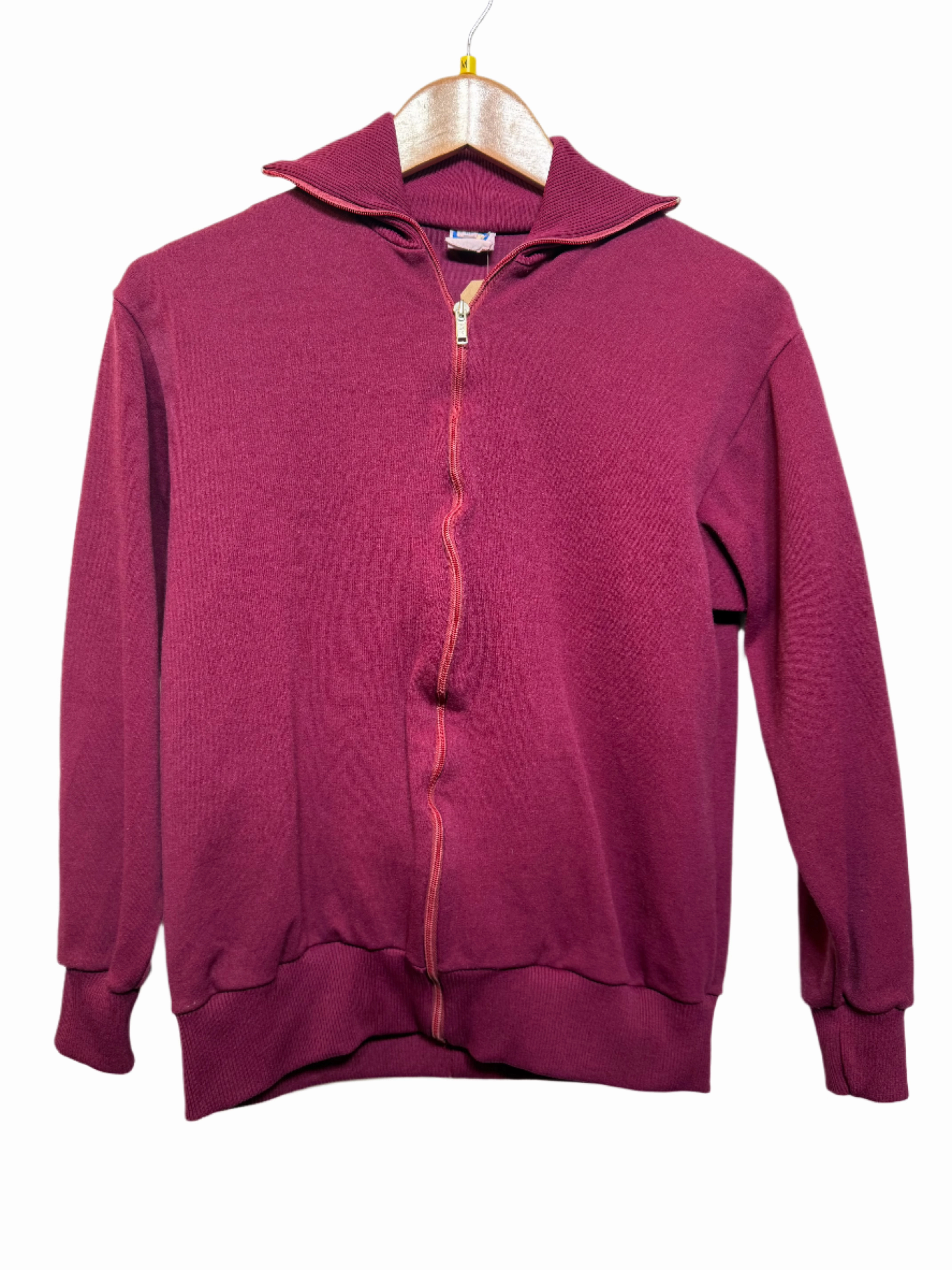 Women's Red Zipped Jacket (Size M) Static Resistant Ergonomic Tailoring