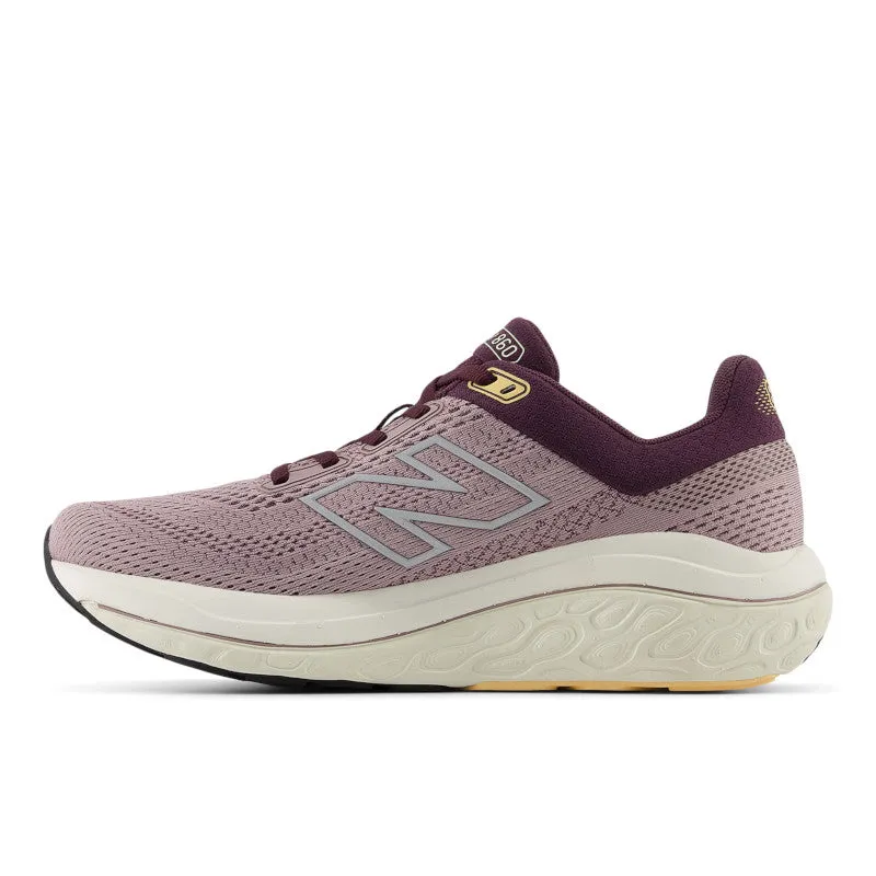 Women's 860 Wine with Plum Brown and Silver Metallic V14