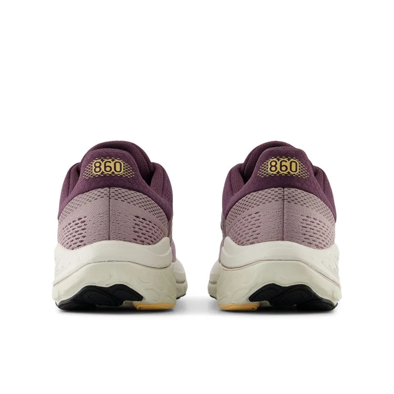 Women's 860 Wine with Plum Brown and Silver Metallic V14