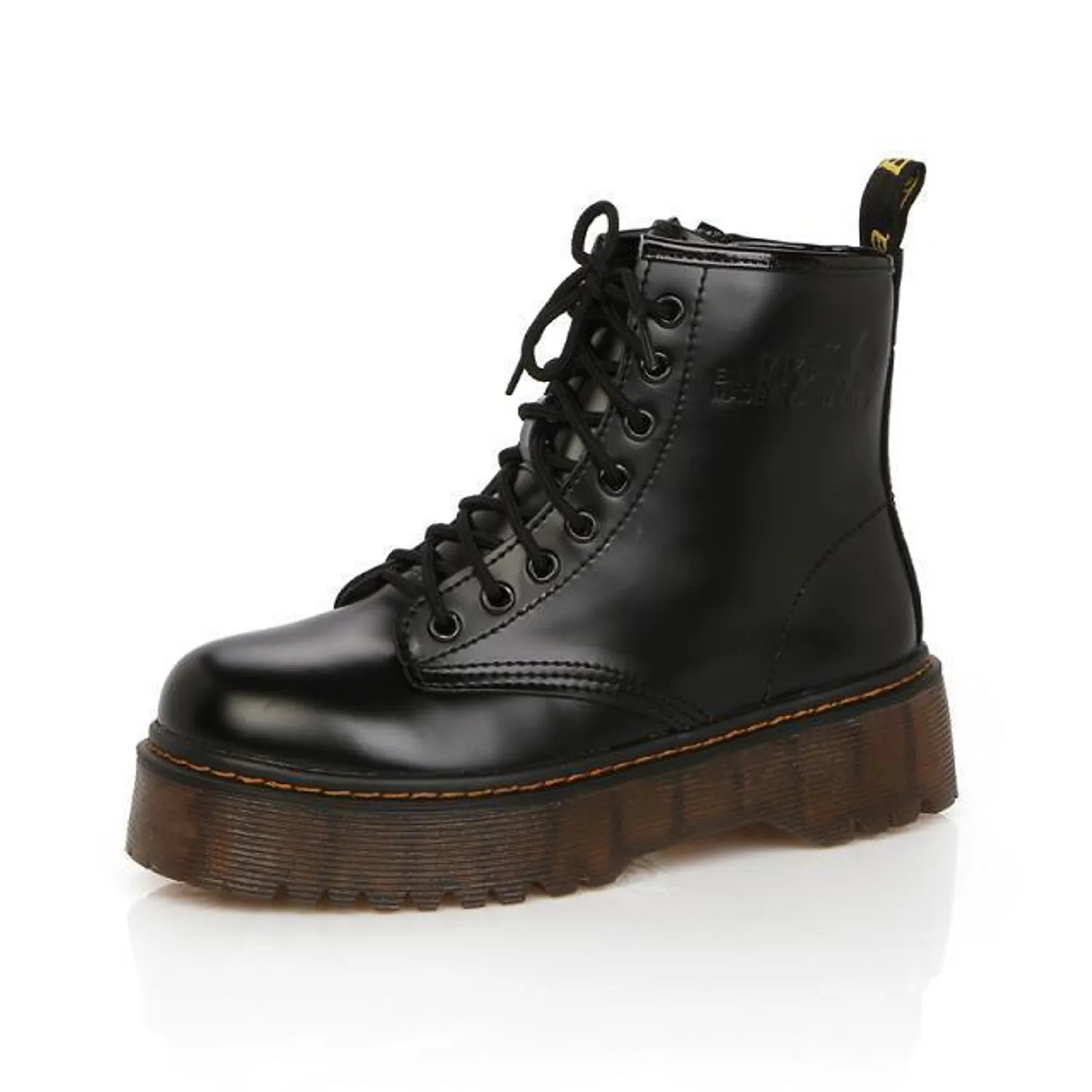Women's Autumn/Winter Leather Lace Up Ankle Boots