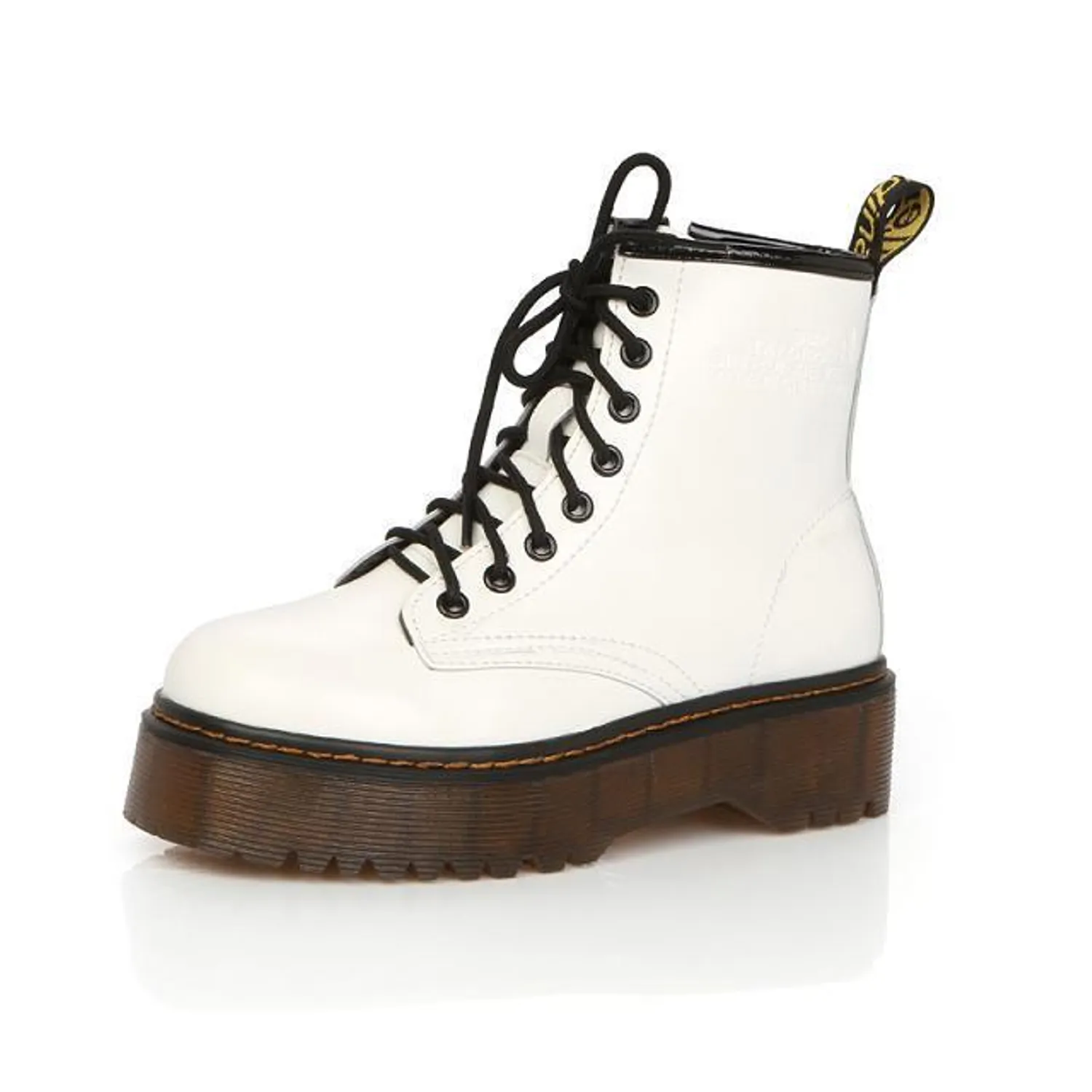 Women's Autumn/Winter Leather Lace Up Ankle Boots