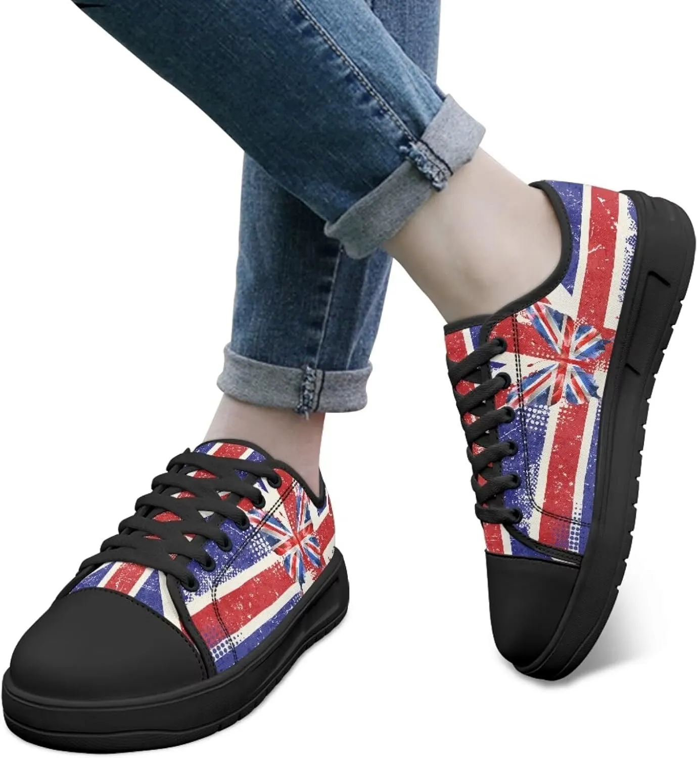 Women's Canvas Sneaker Stylish Comfortable Jogging Trendy Footwear Slip On Sneakers Casual Walking Shoes