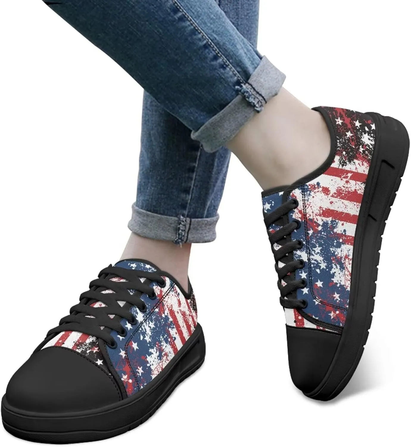 Women's Canvas Sneaker Stylish Comfortable Jogging Trendy Footwear Slip On Sneakers Casual Walking Shoes