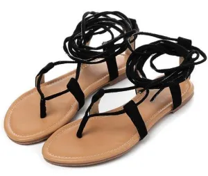 Women's Cross Strap Gladiator Sandals