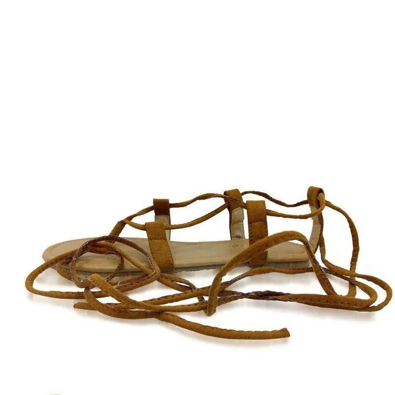 Women's Cross Strap Gladiator Sandals
