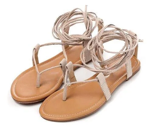 Women's Cross Strap Gladiator Sandals