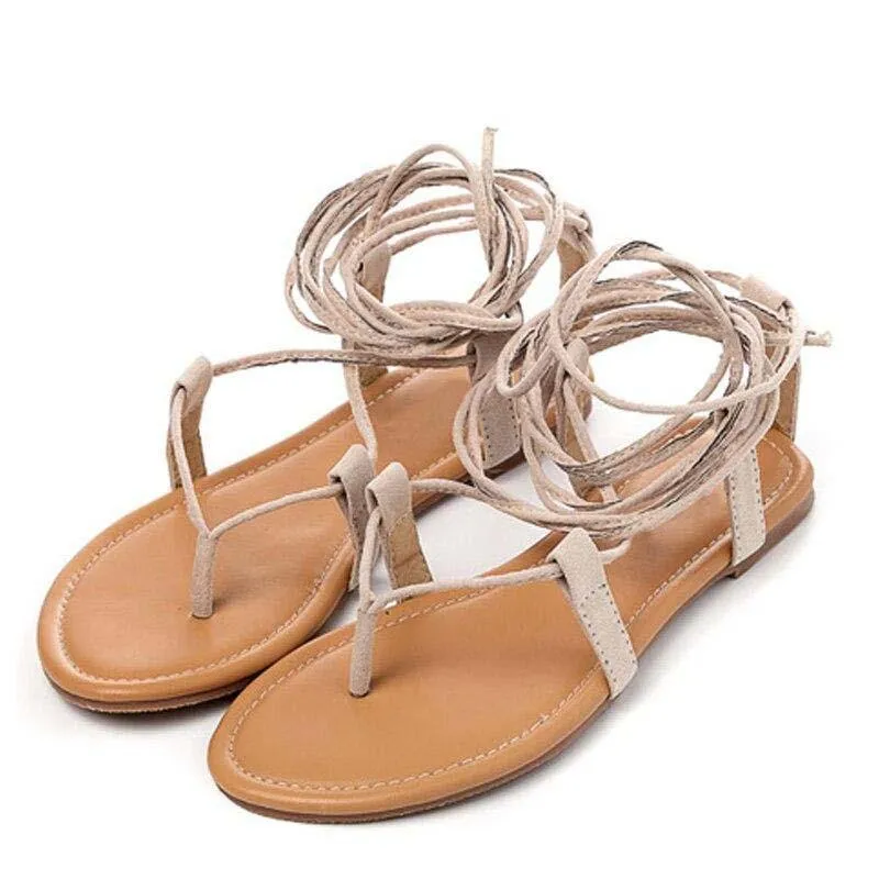 Women's Cross Strap Gladiator Sandals