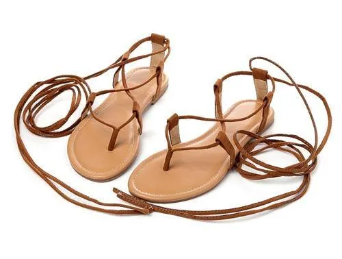Women's Cross Strap Gladiator Sandals