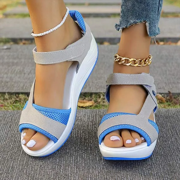 Women's Fashion Peep-Toe Sport Sandals 54890157C