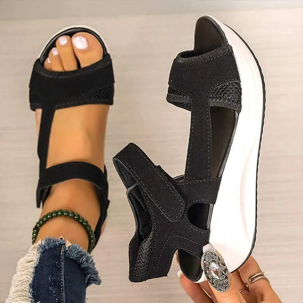 Women's Fashion Peep-Toe Sport Sandals 54890157C