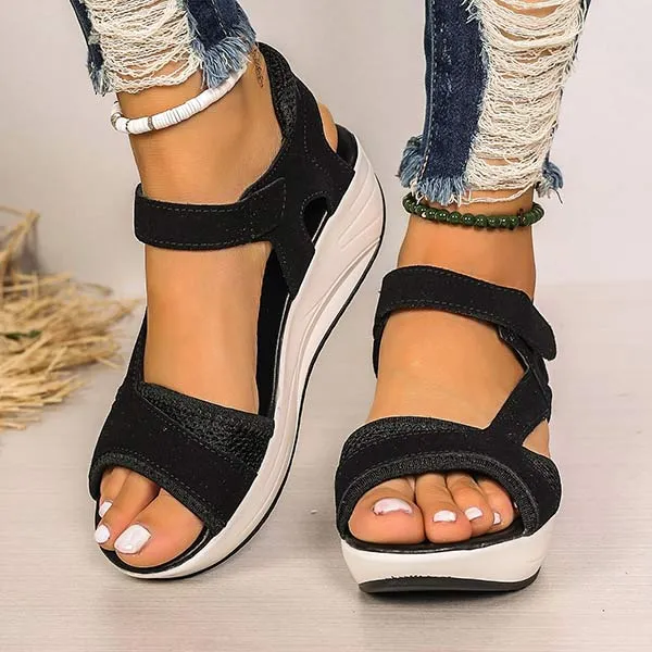 Women's Fashion Peep-Toe Sport Sandals 54890157C