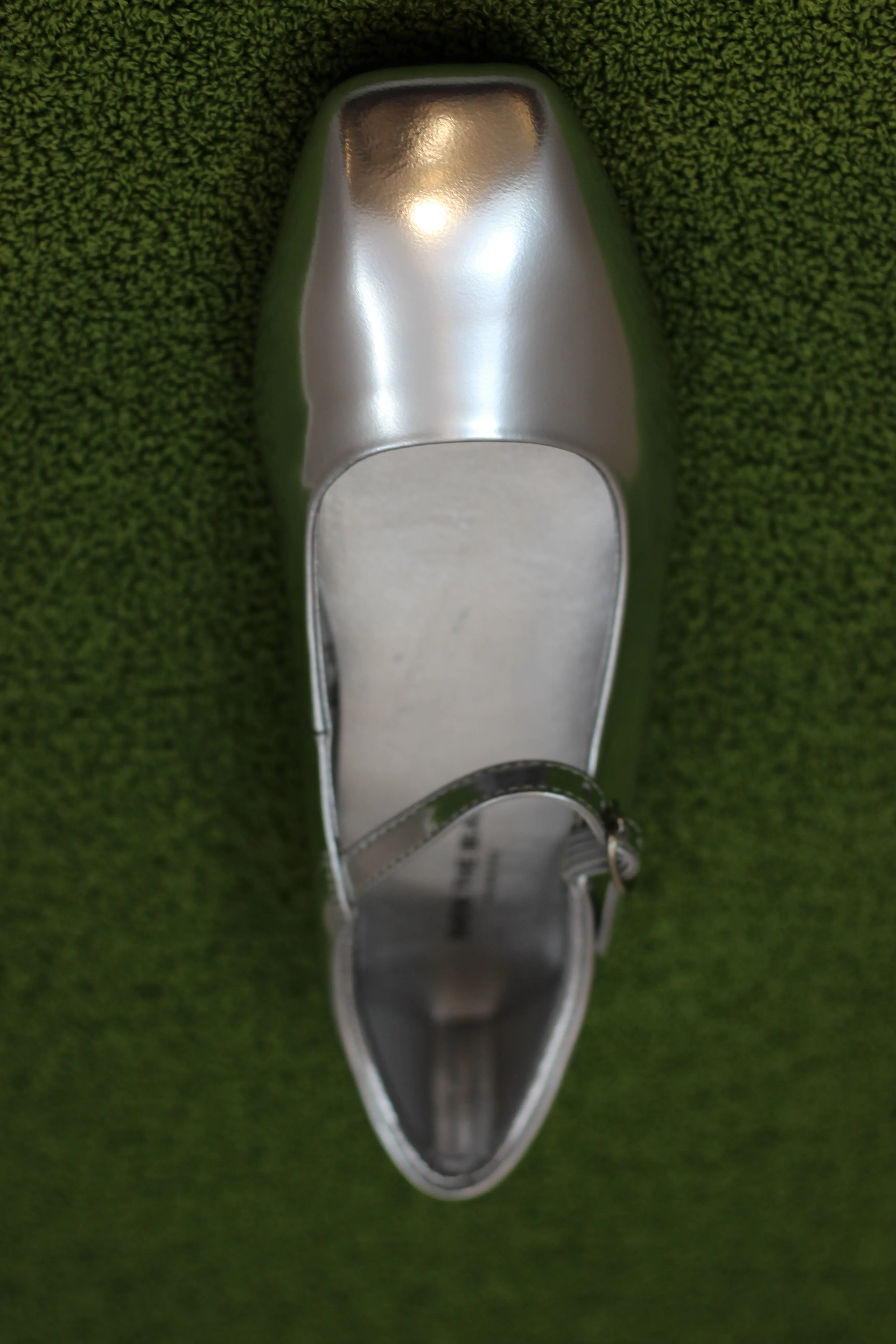 Women's Maya Mary Jane - Silver Leather