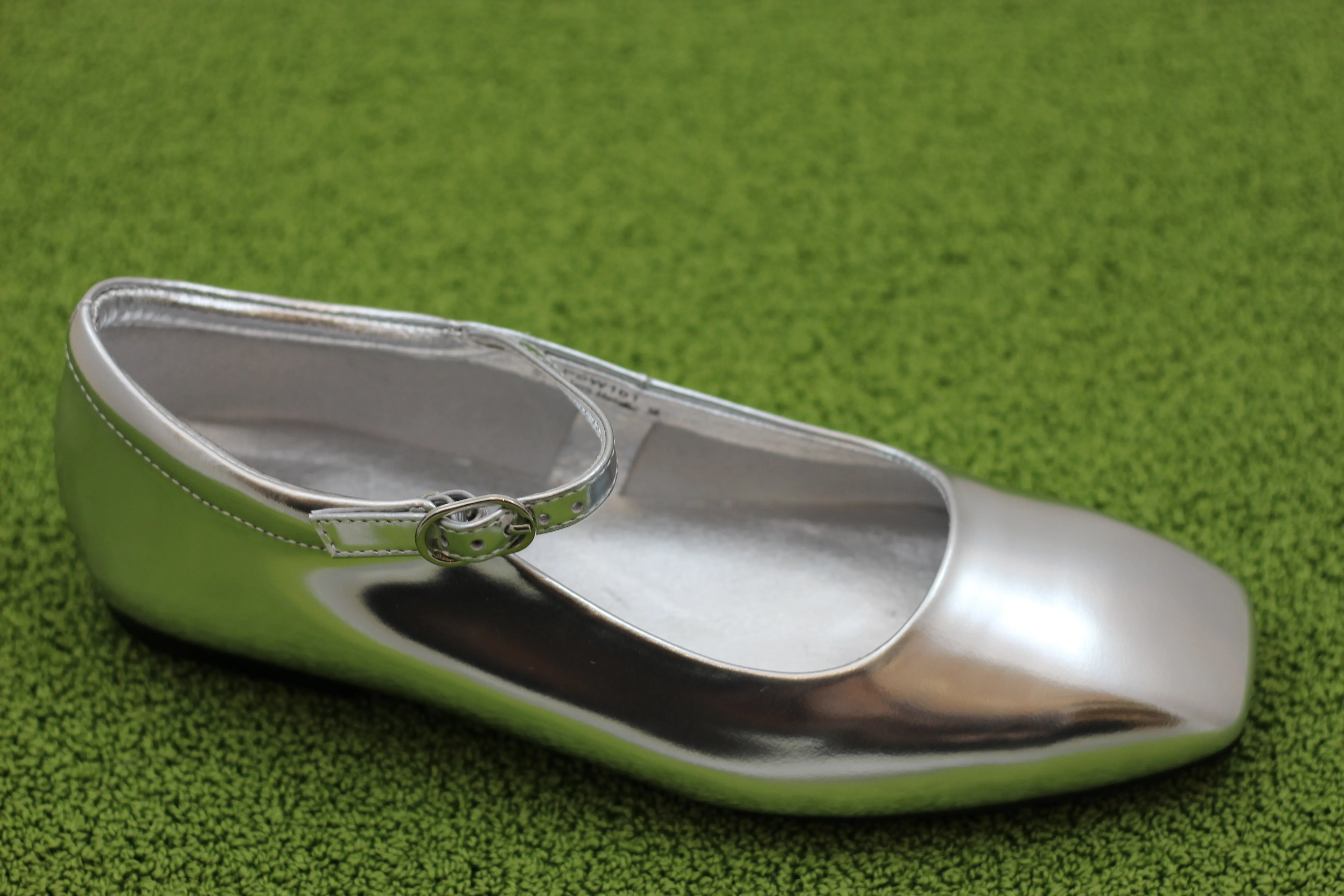 Women's Maya Mary Jane - Silver Leather