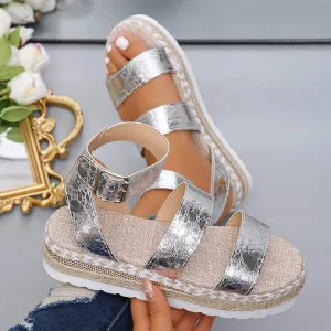 Women's Platform Fashion Beach Sandals 92801646C